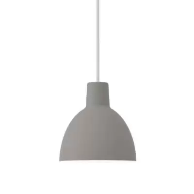 Lampa wisząca Toldbod 17 cm jasnoszara Louis Poulsen