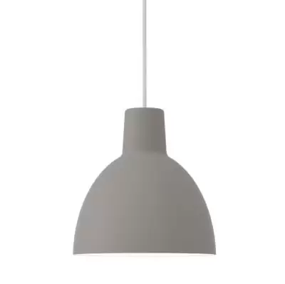 Lampa wisząca Toldbod 25 cm jasnoszara Louis Poulsen