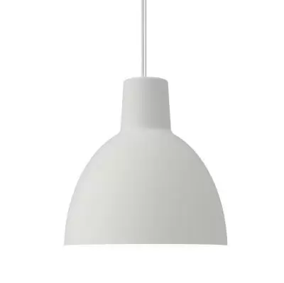 Lampa wisząca Toldbod 40 cm biała Louis Poulsen