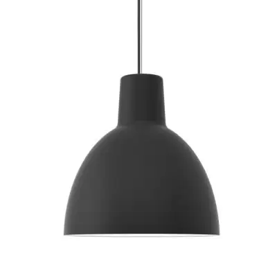 Lampa wisząca Toldbod 40 cm czarna Louis Poulsen