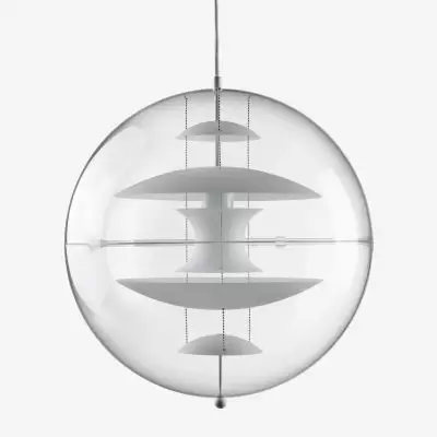 Lampa Wisząca Vp Globe Opalizowane Szkło 50 Cm Verpan