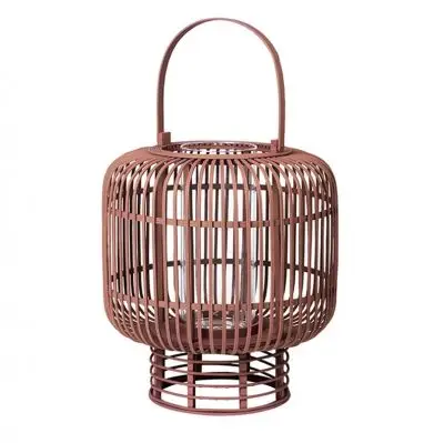 Latarnia Goran h;42 cm bordowa Broste Copenhagen