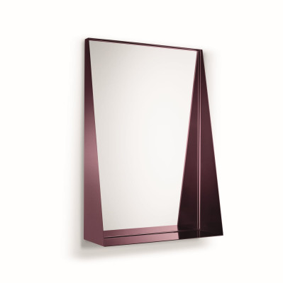 Lustro ścienne Beak 42 cm cm fioletowe Please Wait to be Seated