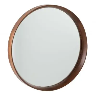 Lustro cienne Round Wood J-line