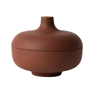 Misa z pokrywką Sand Secrets 12 cm czerwona Design House Stockholm