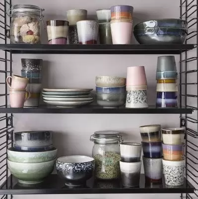 Miska ceramiczna 70s 13,5 cm ocean HKliving
