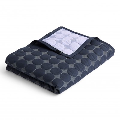 Narzuta Mega Dot 195x245 cm granatowa HAY