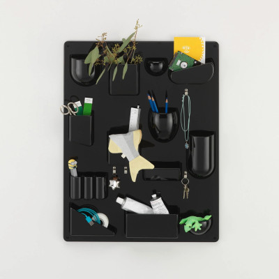 Organizer ścienny Uten.Silo RE II czarny Vitra