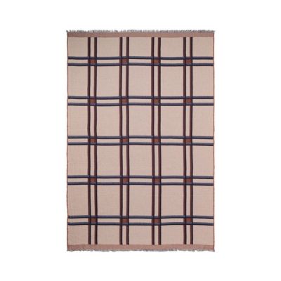 PLED CHECKED BEŻOWY FERM LIVING