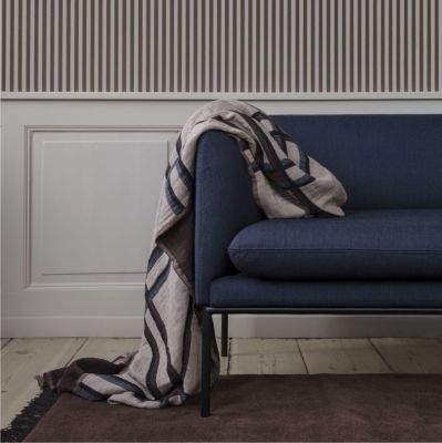 PLED CHECKED BEŻOWY FERM LIVING