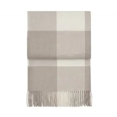 Pled Whisper Beige-White Elvang