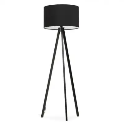 LAMPA PODŁOGOWA TRIVET CZARNA KOKOON DESIGN