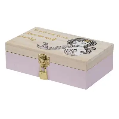 PUDEŁKO NA BIŻUTERIĘ Z DREWNA PAULOWNI ROSE BLOOMINGVILLE