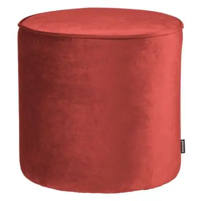 PUFA SARA VELVET 46 cm MALINOWA WOOOD