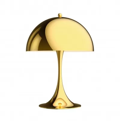 Lampa stołowa Panthella Mini mosiężna Louis Poulsen