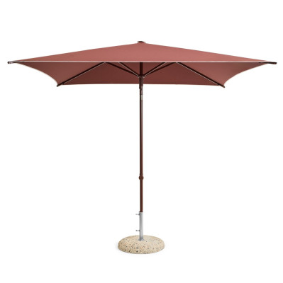 Parasol ogrodowy Terrazza Square burgundowy HAY
