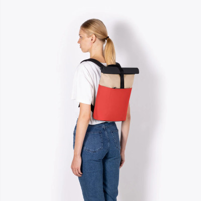 Hajo Marco Lotus-Rucksack, bettelte beige-rot Ucon Acrobatics