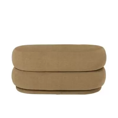 Pufa Oval Hot Madison karmelowa Ferm Living