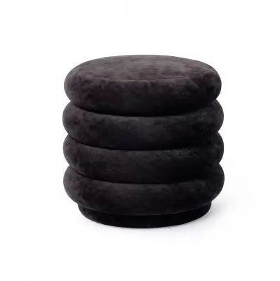 Pufa Round Velvet mała mokka Ferm Living