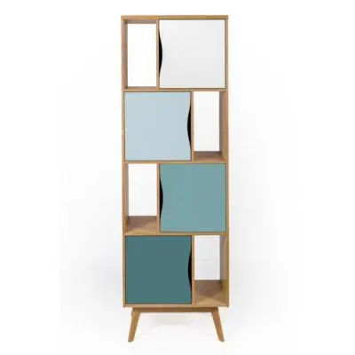 REGAŁ Avon Bookcase Narrow Spruce Woodman