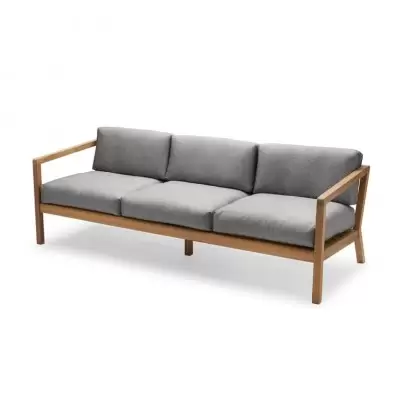 SOFA OGRODOWA Virkelyst 3 os. szara SKAGERAK