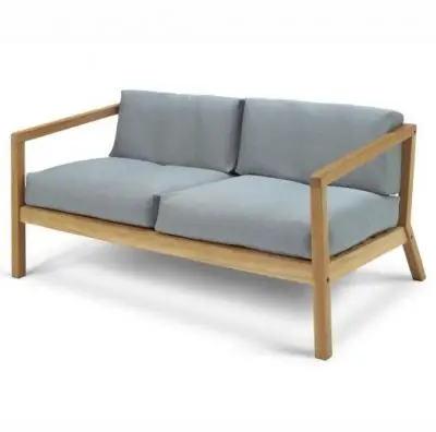 SOFA OGRODOWA Virkelyst 2 os. SZARA SKAGERAK