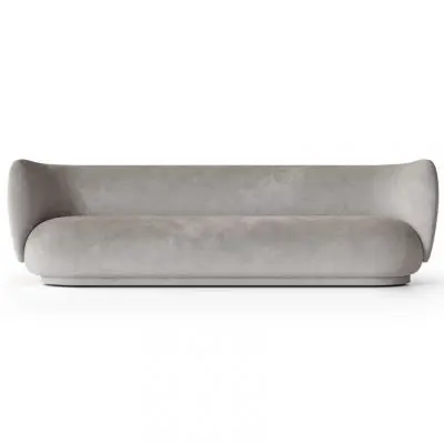 SOFA RICO 4 os. WELWET Concrete FERM LIVING