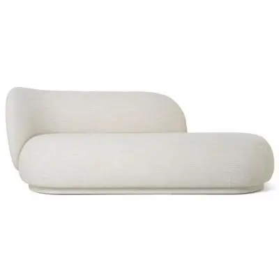 Sofa Rico Divan Boucle Złamana Biel Ferm Living