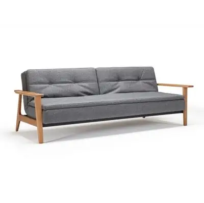 Sofa rozkładana Dublexo Frej 563 Twist Charcoal Innovation