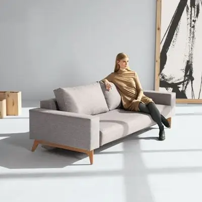 SOFA ROZKŁADANA IDUN MIXED DANCE GREY INNOVATION