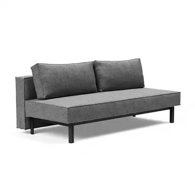 Sofa rozk³adana Sly czarne nogi Twist Charcoal Innovation