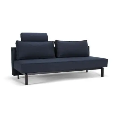 Sofa rozk³adana Sly z zag³ówkiem Mixed Dance Blue Innovation