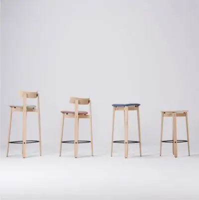 Krzesło barowe Nora h;90 cm Gazzda