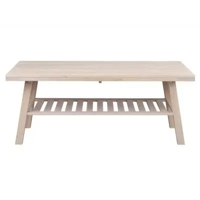 Stolik kawowy Brooklyn d�b bielony rowico