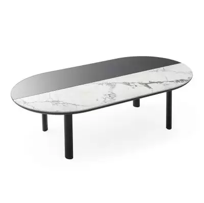 STOLIK KAWOWY BAM 110 CM BIAŁY CALLIGARIS