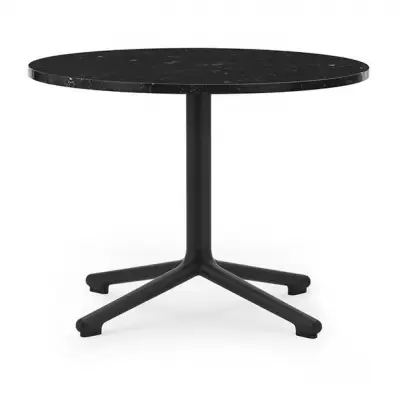 STOLIK KAWOWY LUNAR H;45 CZARNY MARMUR NORMANN COPENHAGEN