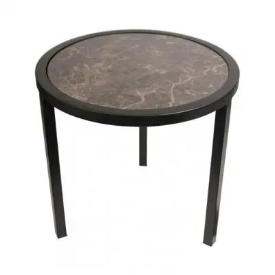 STOLIK KAWOWY Z MARMUROWYM BLATEM DOME DECO