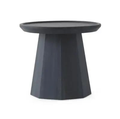 STOLIK KAWOWY PINE 45 CM CIEMNONIEBIESKI NORMANN COPENHAGEN