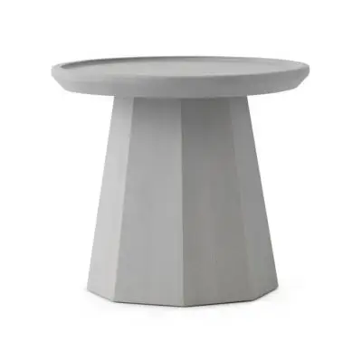STOLIK KAWOWY PINE 45 CM JASNOSZARY NORMANN COPENHAGEN