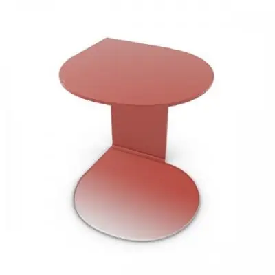 STOLIK OKAZJONALNY MERIAN BURGUNDOWY CALLIGARIS