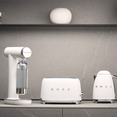 Saturator do wody Collezione biały mat Smeg