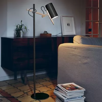 Lampa Podłogowa Scantling Black Marset