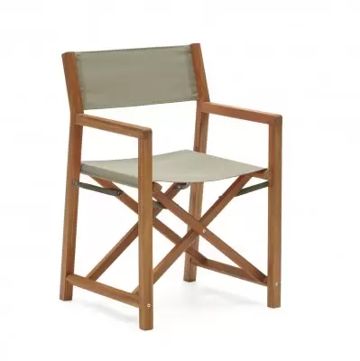 Składane krzesło ogrodowe Thianna zielone La Forma