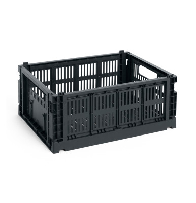 Skrzynka Colour Crate medium antracytowa HAY