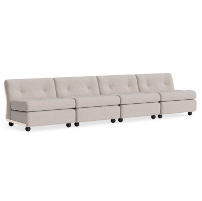 Sofa Amanta 4 osobowa Overlap 05 HAY