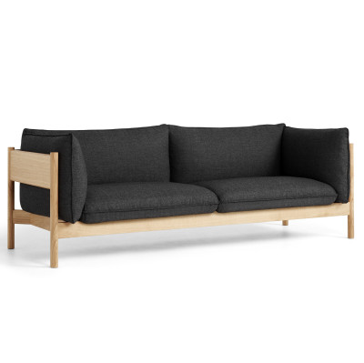 Sofa Arbour 3 os. Re-wool 198 olejowany dąb HAY