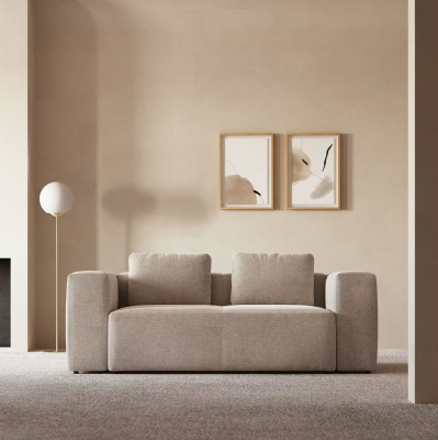 Sofa block 2 -person beige Kave Home
