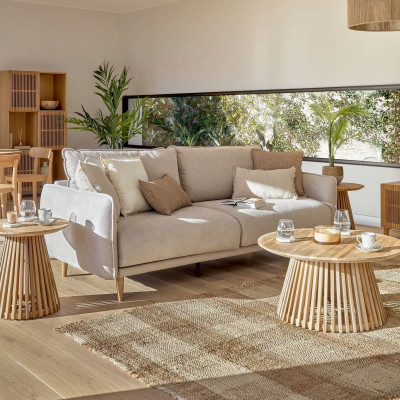 Sofa Carlota 3 osobowa Kave Home