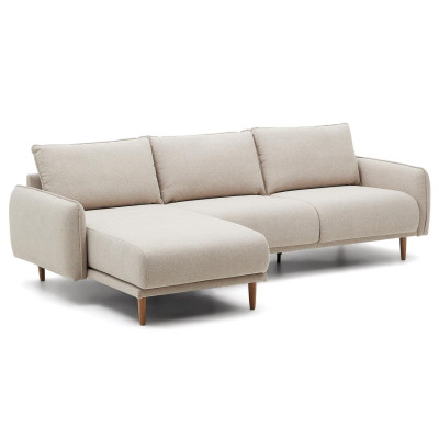 Sofa Carlota z szezlongiem Kave Home