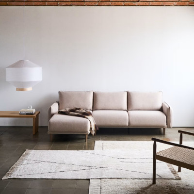 Pohovka Carlot s Chaise Kave Home